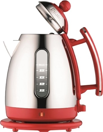 Dualit Lite Vannkoker 1,5 L Rød i Rustfritt Stål med 3000 W Effekt
