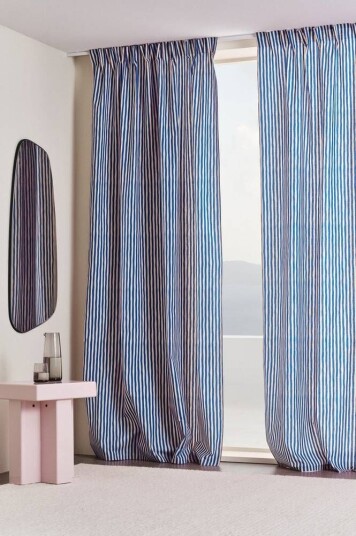 Jotex HANNA gardin med multifunksjonsbånd 2-pk Blå/rosa 1662019-07-220 1662019-07-250