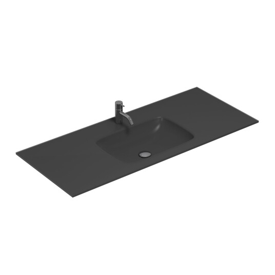 Dansani Calidris Form Servant B61 121xh1xd50cm Mørk grå Matt / 121cm