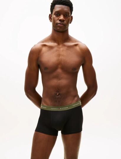 Tommy Hilfiger 3P Trunk Wb   Black   S