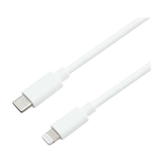 ELETRA USB-C - LIGHTNING 3M KABEL, HVIT