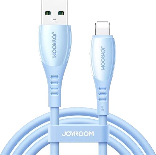 Joyroom S A59 USB A Lightning kabel 1.2m blå S A59 A L 3A 1.2m blue