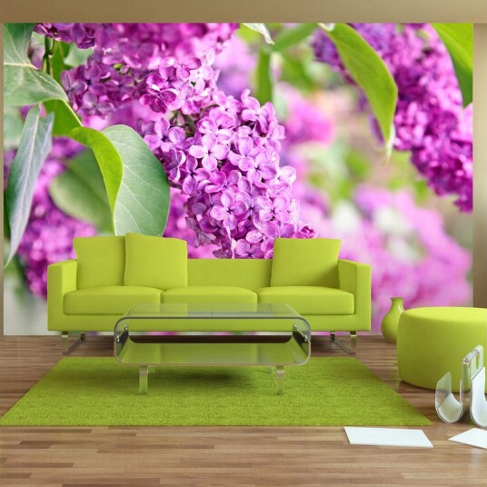 Fototapet Lilac Flowers 400x280 - Artgeist sp. z o. o.