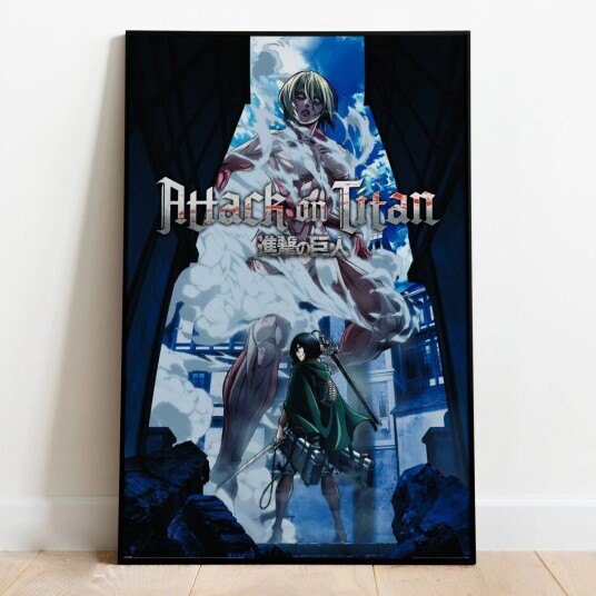 Attack On Titan Plakat Female Titan Attack On Titan Plakat Female Titan