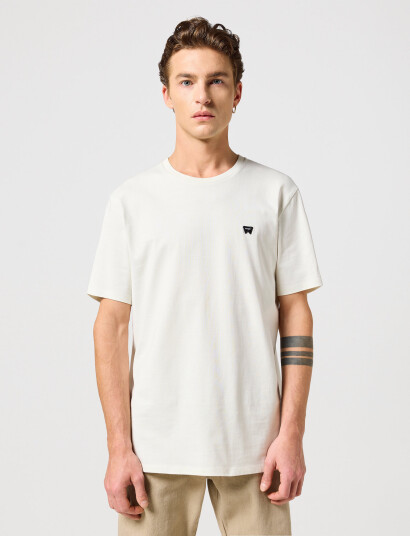 Wrangler Sign Off Tee - White - S