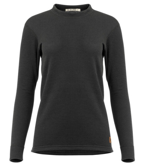 Aclima WoolTerry trøye (W) dame, jet black - Str. L