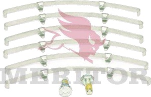 MERITOR MBA108 Tilleggssett, bremsebelegg MERITOR MBA108 Tilleggssett, bremsebelegg