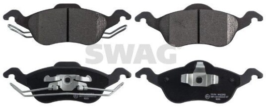 Bremseklosser SWAG 50 91 6279 Bremseklosser SWAG 50 91 6279