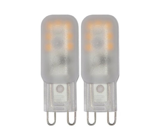 Star Trading Illumination LED Frostad G9 2700K 170lm 1,8W 2-pk