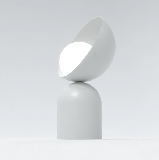 Boto bordlampe Grå