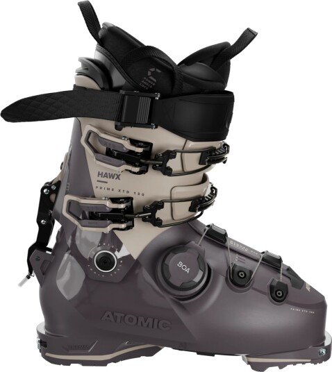 Atomic Hawx Prime 105 S BOA W GW – Chaussure Ski Alpin Femme – Largeur 100 Mm, Flex 105 – Système BOA, Mimic Gold, Memory Fit – Noir/Pierre/Or