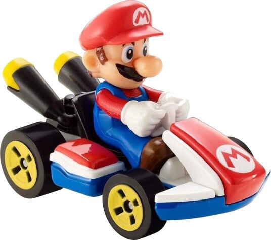 Mattel Hot Wheels Mario Kart Lekebil Mario Mattel Hot Wheels Mario Kart Lekebil Mario