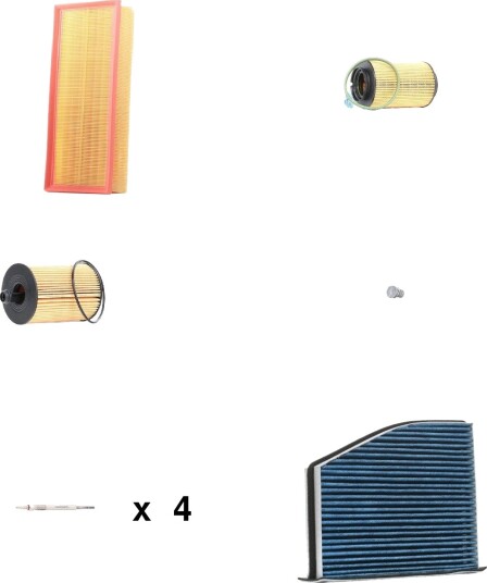 Servicepakke RIDEX 4682P4140