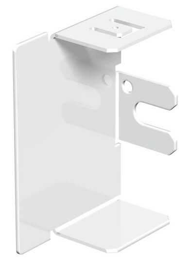 Obo Bettermann 6249426 Endestykke hvit stålplate 40 x 60 mm Installasjonsmaterial