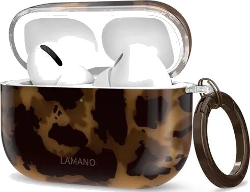 Tech-Protect Lamano Case for AirPods Pro 1 / 2 Black & Brown
