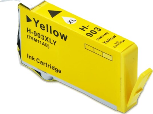 Blekkpatron til HP-skrivere 903XL/907XL gul / kompatibel patron / 12 ml / T6M11AE#BGY