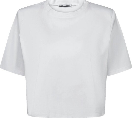 Ahlvar Gallery Okaya Cropped Tee WHITE XL