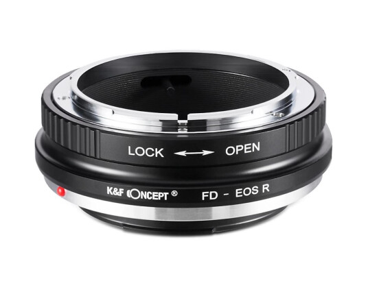 K&F Concept Adapter FD til EOS R Canon FD objektiv til RF kamera K&F Concept Adapter FD til EOS R Canon FD objektiv til RF kamera