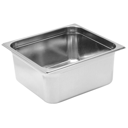 VEGA Kantine Premium GN 2/3; Størrelse GN 2/3, 13.3l, 35.4x32.5x15 cm (LxBxD); Sølvfarge