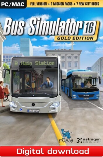 Bus Simulator 16: Gold Edition, Mac OSX Bus Simulator 16: Gold Edition, Mac OSX