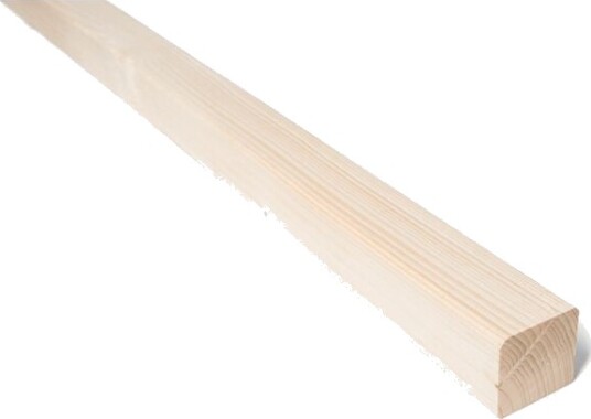 Standardsortiment Rekke justert ubehandlet gran/furu 48x48 mm klasse 1