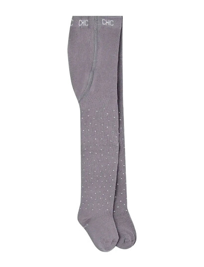 Boboli Thick Tights Crystals Grey 86 Boboli Thick Tights Crystals Grey 86