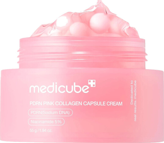 Medicube PDRN Pink Collagen Ansiktskrem med Fuktighetsgivende Gel 55g Medicube PDRN Pink Collagen Ansiktskrem med Fuktighetsgivende Gel 55g
