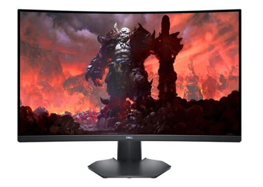 Dell S3222DGM 31.5" Buet Gaming-Skjerm QHD 165Hz VA Sort