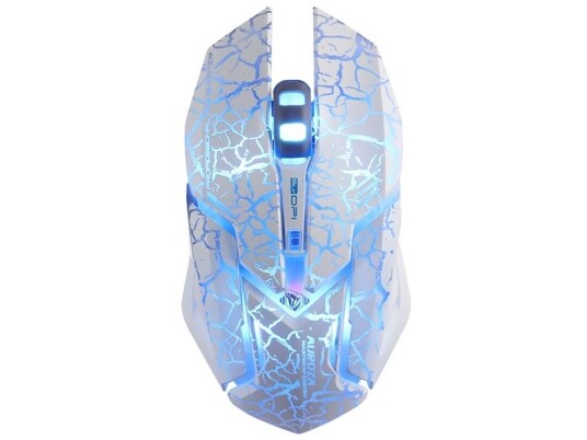 E Blue Auroza Optisk Usb Type A 4000 Dpi 4500 Fps Hvit