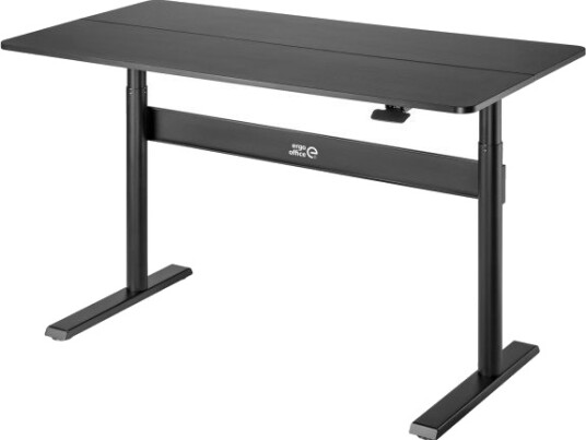 Arbeidsbord Ergo Office 140X68 Cm, Gassfjær, Høydejustering, For Stående/Sittende Arbeid, Maks 115 Cm, Er