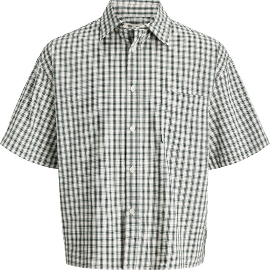 Jack & Jones Joratocha Check Shirt Ss Green L
