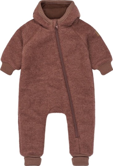 Mikk line Airwool Suit W Ears Brown 80 Mikk line Airwool Suit W Ears Brown 80