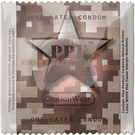 Caution Wear PPE 1 stk