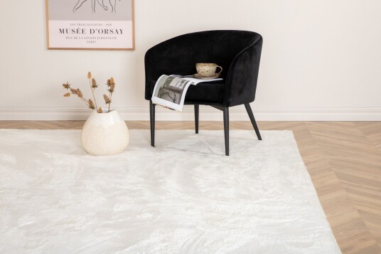 Blanca Flatvevd Matte 200x300 cm - Hvid Blanca Flatvevd Matte 200x300 cm - Hvid