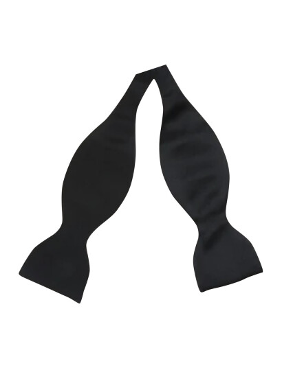Portia 1924 Polyester Butterfly - Black - ONE SIZE