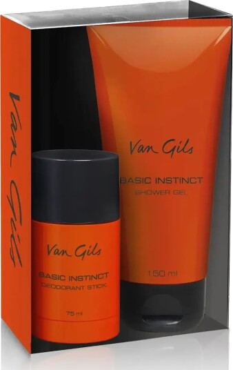 Van Gils Basic Instinct Set W. Deo Stick 75 Ml + Shower Gel 150 Ml 225 Ml   Nude   225ML