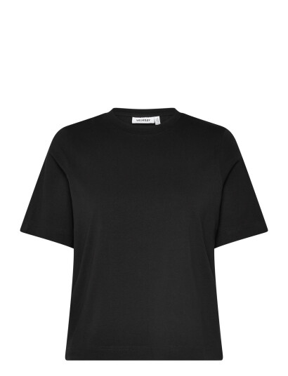 Weekday Perfect Boxy T-Shirt - Black - XXS
