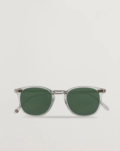Garrett Leight Kinney 49 Sunglasses Transparent/Green Garrett Leight Kinney 49 Sunglasses Transparent/Green