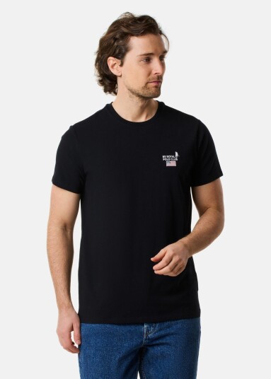 Rs Polo Rs Polo Crew Tee Black M T Shirts