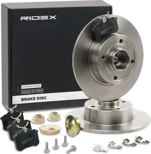 Bremseskiver og klosser RIDEX 3405B1305