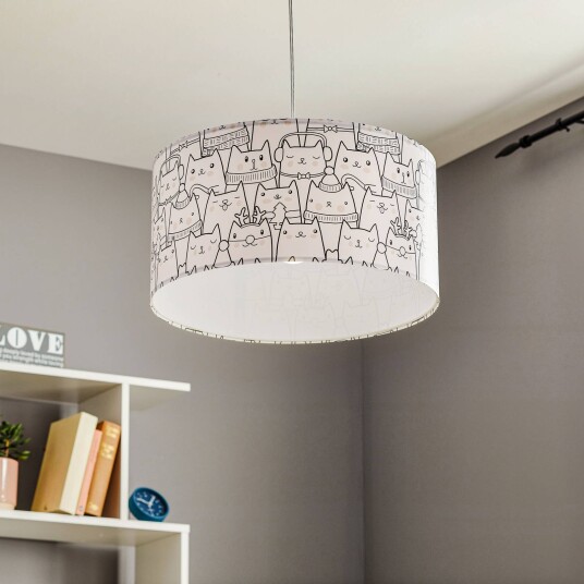 Maco Design Cats pendellampe med kattemotiv Maco Design Cats pendellampe med kattemotiv