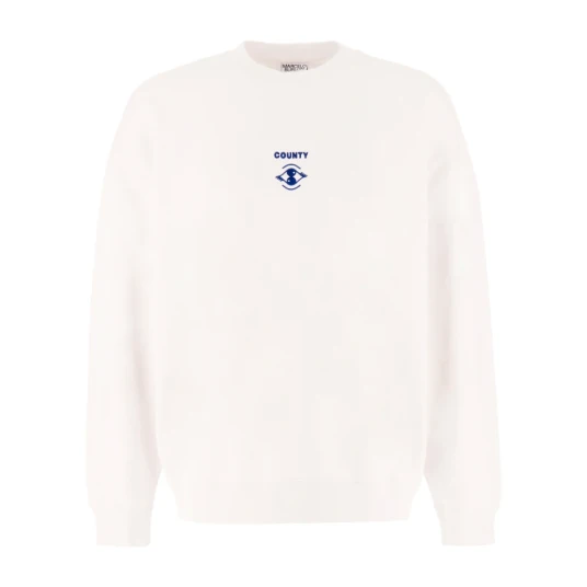 Marcelo Burlon Herre Gensere & Hettegensere Hvit 2XL