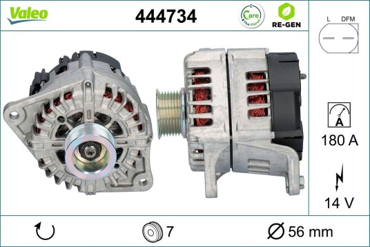 Dynamo VALEO 444734 Dynamo VALEO 444734