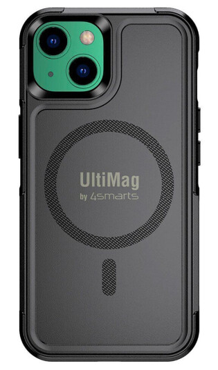 4smarts iPhone 14 4smarts UltiMag Defend Deksel - MagSafe-kompatibelt - Svart