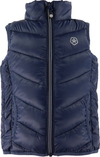 Color Kids Waistcoat Quilted, Packable Blue 104