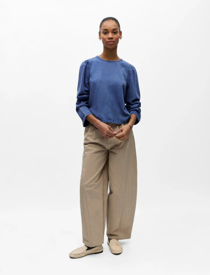 Object Objframe Re L/S Top Div Blue 38