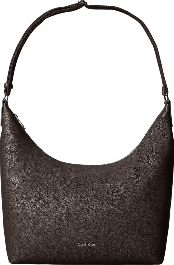 Calvin Klein Webbing Strap Md Shoulder Bag Brown ONE SIZE