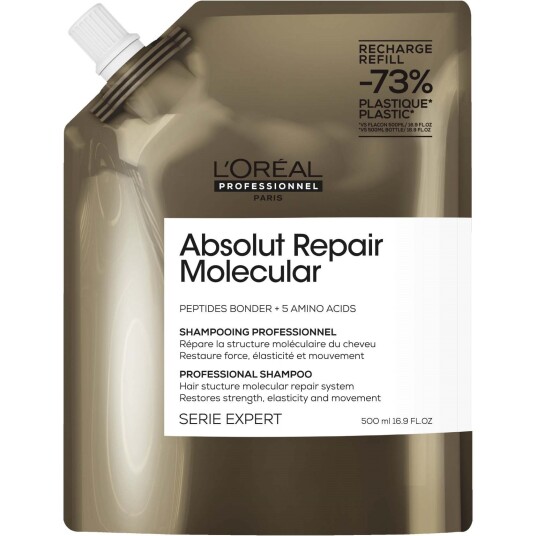 L'Oréal Professionnel Absolut Repair Molekylær Shampoo Refill 500 ml