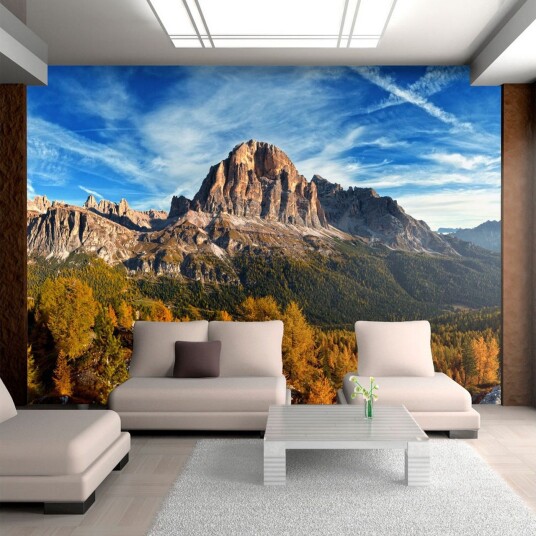 Fototapet Panoramautsikt Over De Dolomittene 350x270 - Artgeist sp. z o. o.