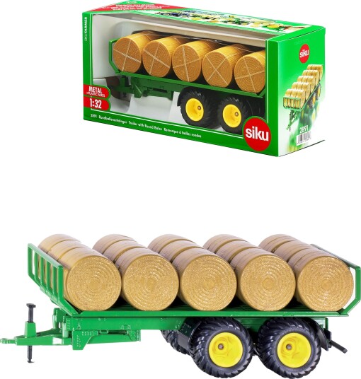 Siku 1:32 Trailer For Round Bales 313-2891 Siku 1:32 Trailer For Round Bales 313-2891